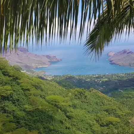 Vue de Nuku Hiva